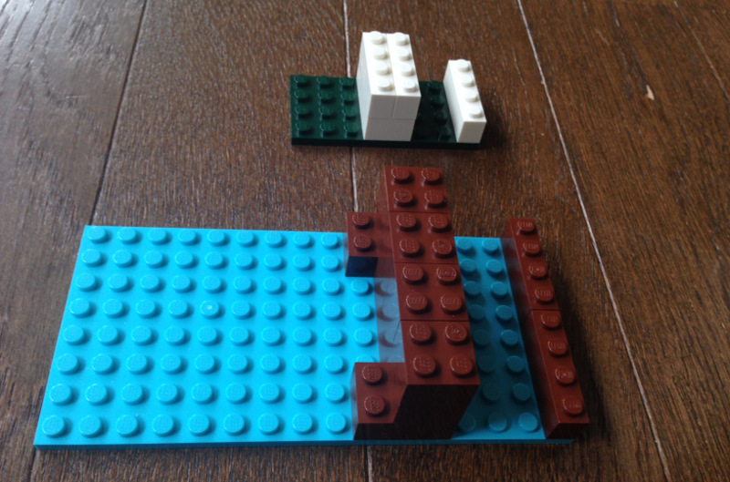 レゴで作るスマホ・タブレットスタンド（簡易）