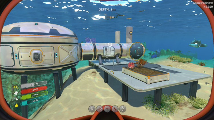 subnauticaの建築。クラフトや栽培・養殖もできる